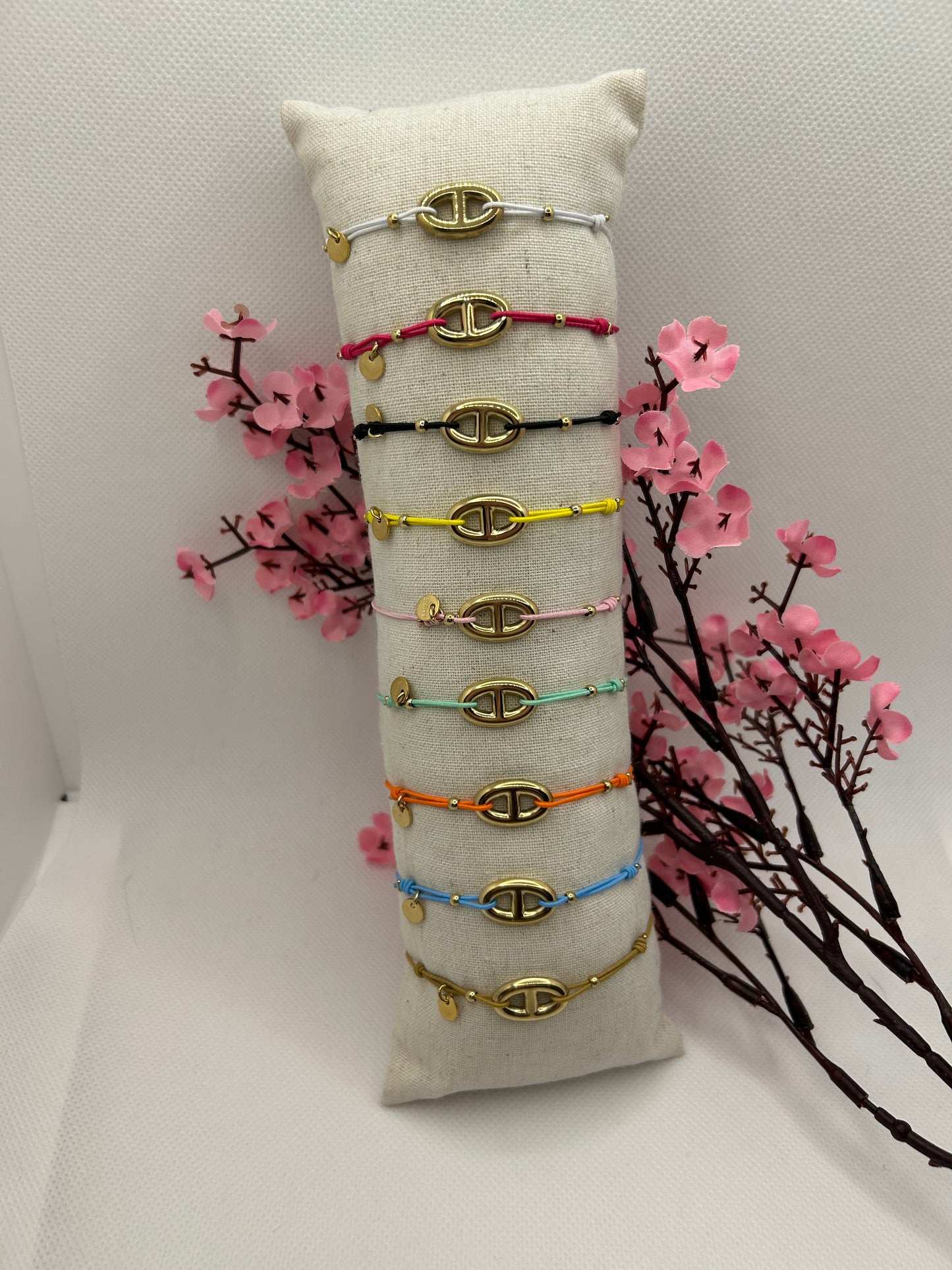 Bracelet Cordon Doré